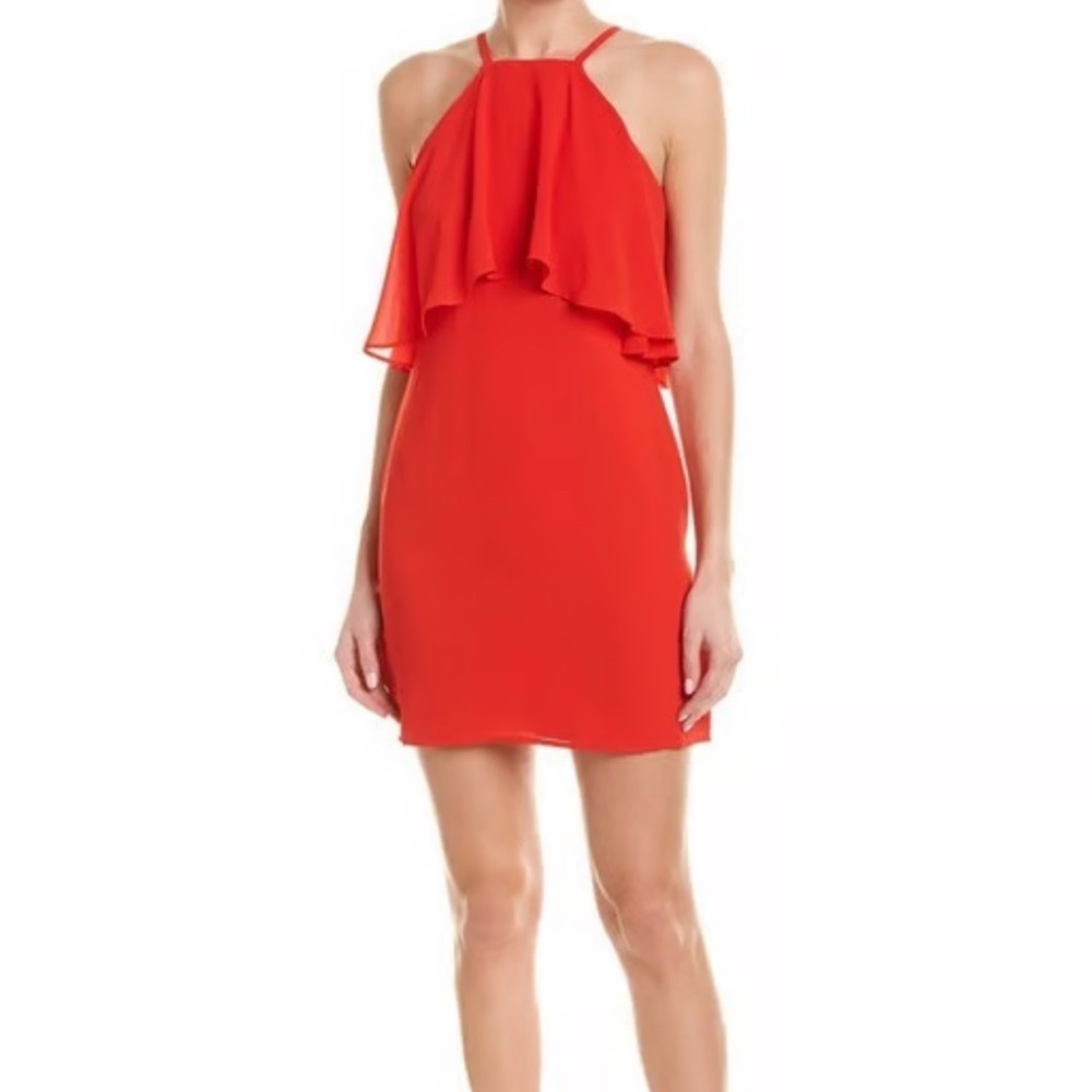 ALI & JAY Vibrant Red Mini Dress